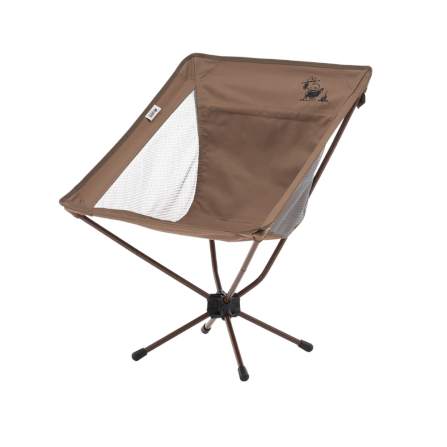 เก้าอี้บัคเก็ต LOGOS SNOOPY (BEAGLE SCOUTS 50YEARS) BUCKET CHAIR สีน้ำตาล_0